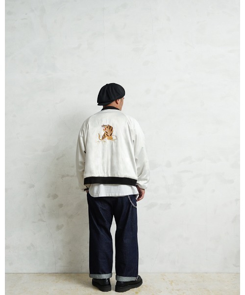 WAIPER.inc(ワイパーインク)の「WAIPER×TOWN CRAFT TL25F002WP 50’s SOUVENIR GREENLAND JACKET(ブルゾン・メンズ・ブラック/ネイビー・L/XL/M/XXL)」の14枚目の写真