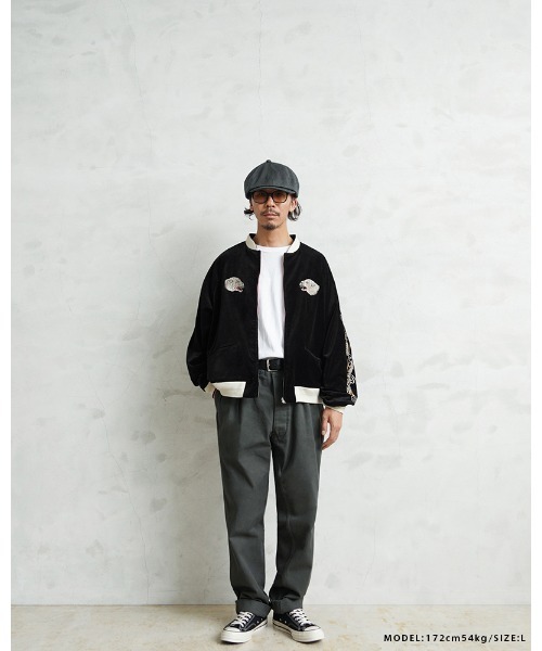 WAIPER×TOWN CRAFT TL25F002WP 50's SOUVENIR GREENLAND JACKET