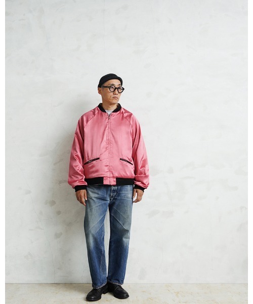 WAIPER.inc(ワイパーインク)の「WAIPER×TOWN CRAFT TL25F002WP 50’s SOUVENIR GREENLAND JACKET(ブルゾン・メンズ・ブラック/ネイビー・L/XL/M/XXL)」の21枚目の写真