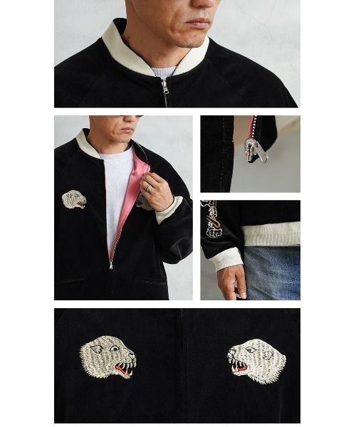 WAIPER×TOWN CRAFT TL25F002WP 50's SOUVENIR GREENLAND JACKET