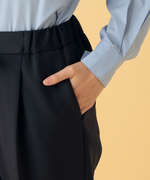 Elura(エルーラ)の「≪入卒/セレモニー/通勤≫ダンボールパンツ/602139(その他パンツ・レディース・ネイビー/グレイッシュベージュ・LARGE/MEDIUM)」の13枚目の写真