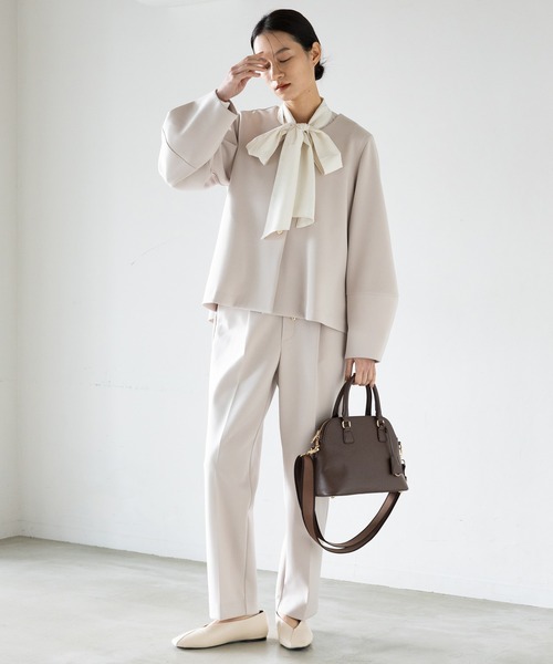 Elura(エルーラ)の「ダンボールパンツ/602139(その他パンツ・レディース・ネイビー/グレイッシュベージュ・LARGE/MEDIUM)」の21枚目の写真