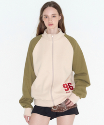 ROCKCAKE（ロックケーキ）の「Raglan Full Zip Jacket - Cream Khaki（ナイロンジャケット）」