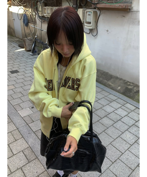 COWBOYS ZIPUP HOODIE (LEMON)