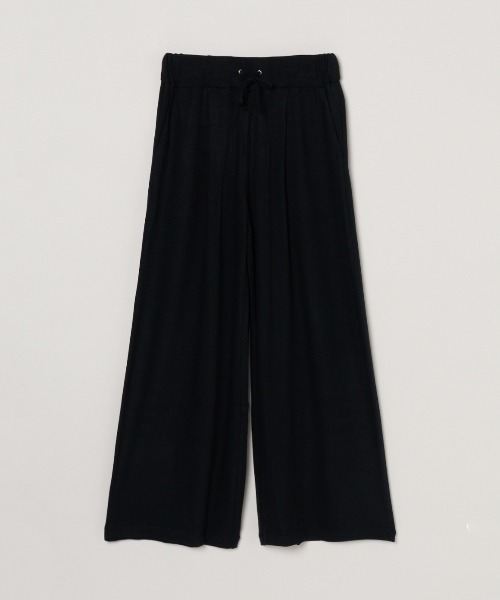 three dots(スリードッツ)の「ブラッシュドセーター ワイドパンツ(その他パンツ・レディース・グレー系その他/ブラック/ブラウン系その他/ネイビー・MEDIUM/SMALL)」の5枚目の写真