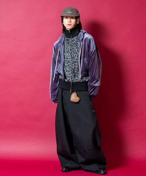 a.p.o.v.(エーピーオービー)の「a.p.o.v. ヘヴィウェイトTRミラクルボリュームスーパーワイドスラックス(スラックス・メンズ・ブラック/グレー・M)」の7枚目の写真