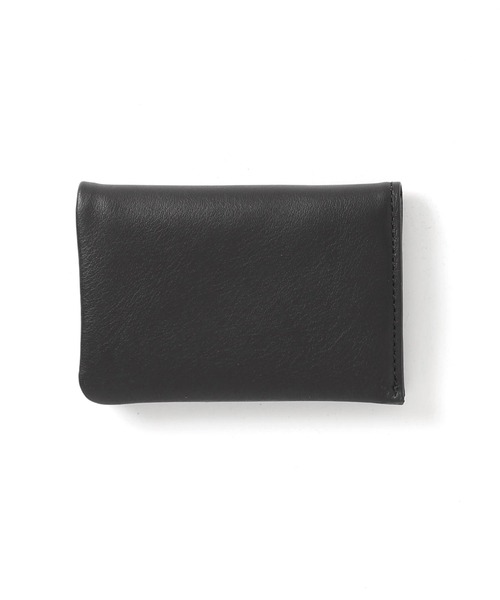 PATRICK STEPHAN（パトリックステファン）の「パトリック ステファン / Leather card case 'minimal'　カードケース（名刺入れ・メンズ・ブラック・FREE）」の2枚目の写真