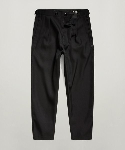 G-STAR(ジースター)の「Holiday Relaxed Chino/リラックスルーズテーパードタックチノパンツ(チノパンツ・メンズ・ダークブラック・29/32/31/32/30/32/28/32)」の6枚目の写真