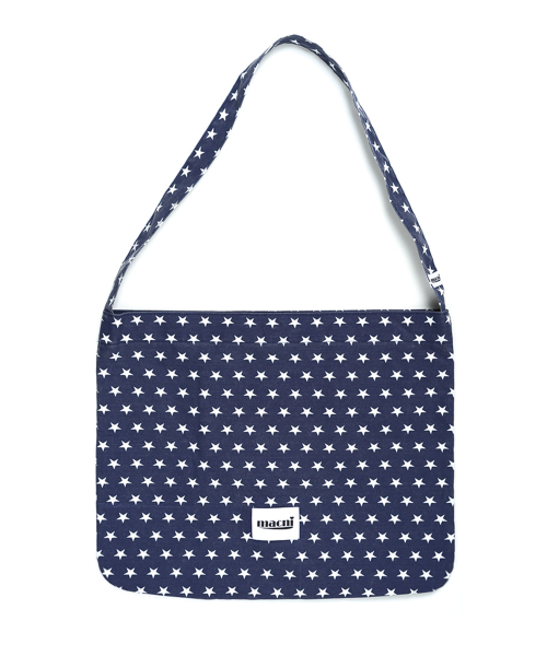 MACNI(マクニ)の「STAR ECO CROSS BAG NAVY(エコバッグ/サブバッグ・レディース・その他・FREE)」の2枚目の写真