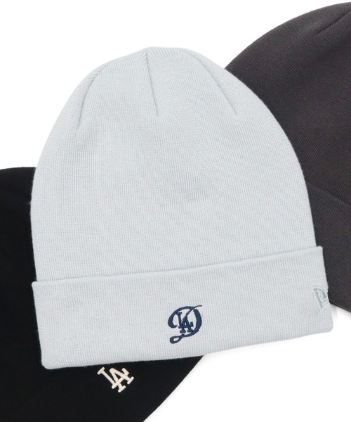 ニューエラニットキャップ ベーシックカフ MLB クールマックス（ニット