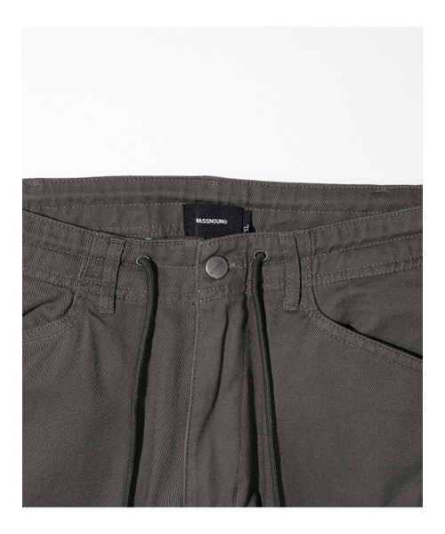 MASSNOUN（マスノウン）の「M51 STRING CARGO PANTS MFHCP003-DG（その他パンツ・レディース・その他・MEDIUM/X-LARGE）」の3枚目の写真