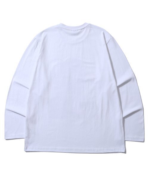 SEARCH410(サーチ410)の「フューチャー長袖Tシャツホワイト(Tシャツ/カットソー・メンズ・その他・MEDIUM/LARGE)」の2枚目の写真