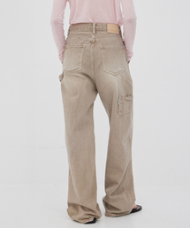 LEVAR（レバー）の「Relaxed Carpenter Denim - Sand Beige（デニムパンツ）」