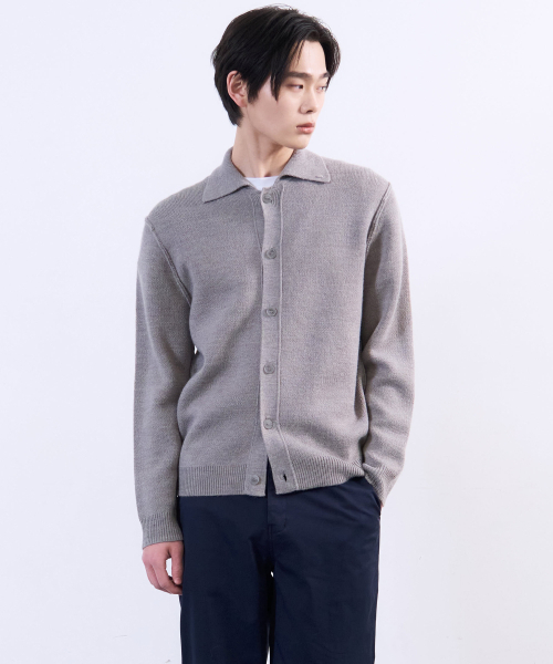 PLAC(プラック)の「ラインディテールカーディガングレー(カーディガン/ボレロ・メンズ・その他・MEDIUM/LARGE)」の6枚目の写真