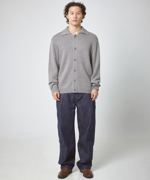 PLAC(プラック)の「ラインディテールカーディガングレー(カーディガン/ボレロ・メンズ・その他・MEDIUM/LARGE)」の7枚目の写真