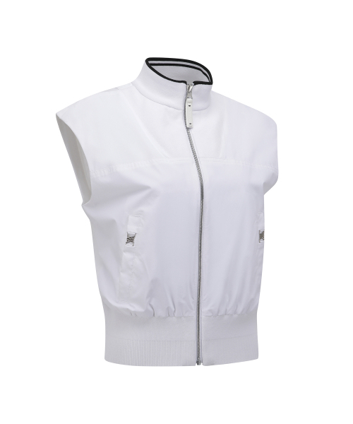 ANEW GOLF（アニューゴルフ）の「WOMEN SP HYBRID KNIT VEST_WH（ベスト・レディース・その他・LARGE/X-SMALL/SMALL/MEDIUM）」の4枚目の写真
