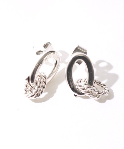 PHILIPPE AUDIBERT（フィリップ オーディベール）の「[PHILIPPE AUDIBERT/フィリップ オーディベール] BO KARA SIMPLE LAITON ピアス（ピアス（両耳用）・レディース・シルバー・ONE SIZE）」の18枚目の写真