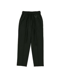 80. PIN-TUCK LOOSE-FIT PANTS (Khaki)