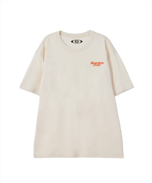 BY.L(バイエル)の「コンツアーグラフィティロゴ半袖Tシャツクリーム(Tシャツ/カットソー・メンズ・その他・MEDIUM/LARGE/X-LARGE)」の2枚目の写真