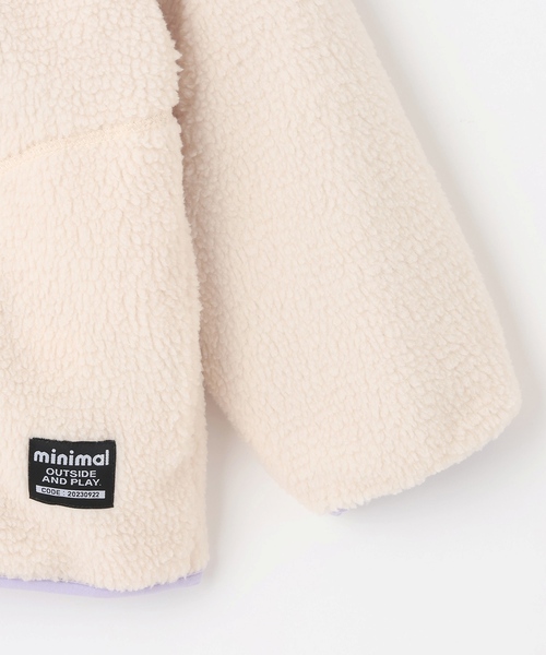 minimal（ミニマル）の「キルトリバーシブルブルゾン（ブルゾン・キッズ・ブラック/ラベンダー・120cm/140cm/130cm/90cm/100cm/110cm）」の20枚目の写真