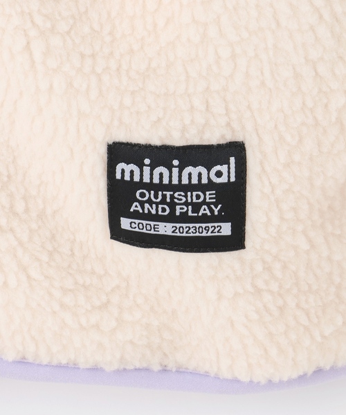 minimal（ミニマル）の「キルトリバーシブルブルゾン（ブルゾン・キッズ・ブラック/ラベンダー・120cm/140cm/130cm/90cm/100cm/110cm）」の19枚目の写真