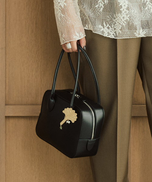 MAISON CANAU メゾン カナウ ボックスボストンS別注スムース（トート