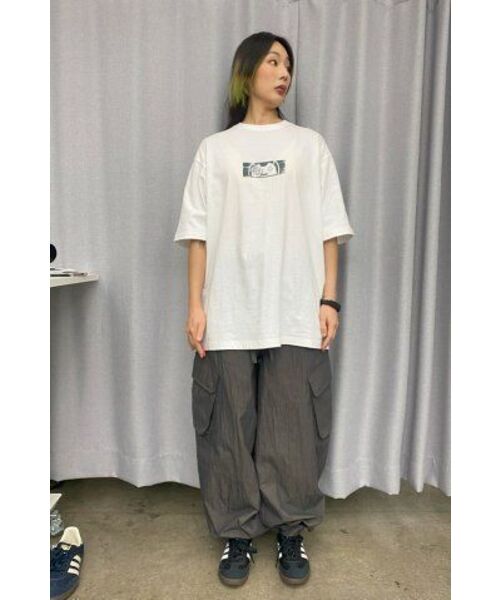 eastserviceshop(イーストサービスショップ)の「Glitter Buddies Half T - White(Tシャツ/カットソー・レディース・ホワイト・SMALL/MEDIUM/LARGE)」の8枚目の写真