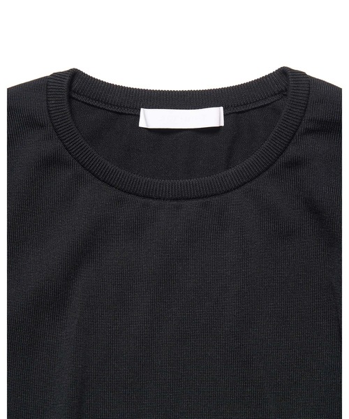 SOPHNET.(ソフネット)の「COTTON SILK CREWNECK KNIT(ニット/セーター・メンズ・ブラック/ライトブルー・2/3/1/4/5)」の9枚目の写真