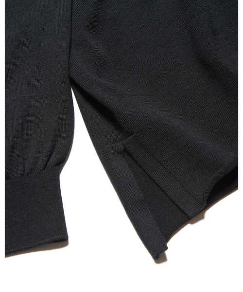 SOPHNET.(ソフネット)の「COTTON SILK CREWNECK KNIT(ニット/セーター・メンズ・ブラック/ライトブルー・2/3/1/4/5)」の10枚目の写真