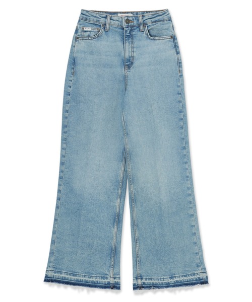 GUESS JEANS Hr Wide Leg Cropped デニムパンツ ワイドジーンズ