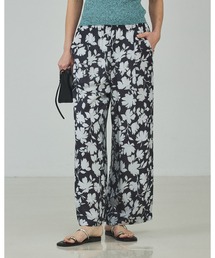 qualite | シルエットフラワーパンツ/春服/夏服(その他パンツ)