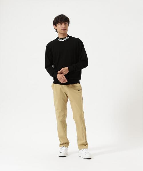 Jack Bunny!!(ジャックバニー)の「カシミヤタッチモックネックニットプルオーバー(ニット/セーター・メンズ・ホワイト/ベージュ/ブラック・MEDIUM/LARGE/X-LARGE)」の18枚目の写真