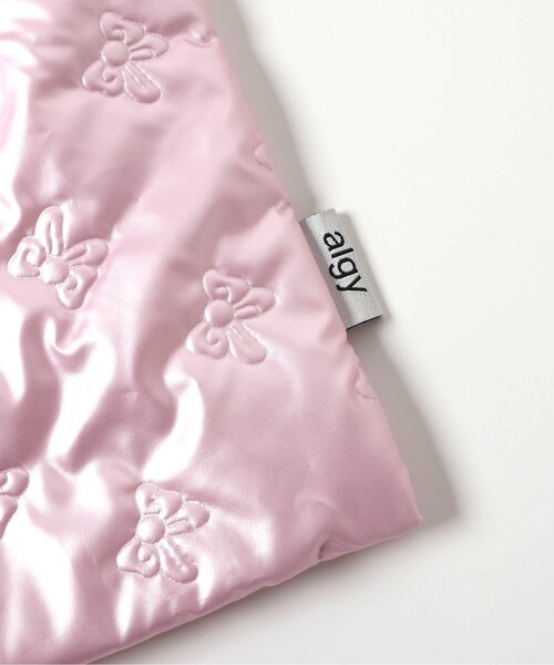 algy（アルジー）の「りぼんキルトトート2（トートバッグ・キッズ・シルバー/ピンク・FREE）」の4枚目の写真