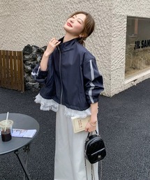 inst.ALL（インストール）の「レースドッキングスタンドブルゾン（ブルゾン）」