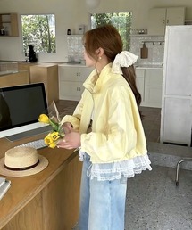 inst.ALL（インストール）の「レースドッキングスタンドブルゾン（ブルゾン）」