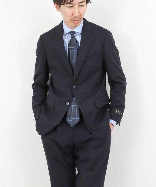 NOLLEY’S（ノーリーズ）の「《セットアップ》尾州ウールトロ セットアップスーツ 26SS（セットアップ・メンズ・チャコールグレー/ダークネイビー・46/50/48/44）」の12枚目の写真