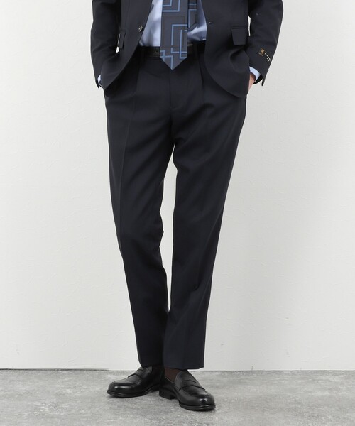 NOLLEY’S（ノーリーズ）の「《セットアップ》尾州ウールトロ セットアップスーツ 26SS（セットアップ・メンズ・チャコールグレー/ダークネイビー・46/50/48/44）」の19枚目の写真