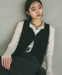 PAGEBOY | ループアミベスト(ベスト)