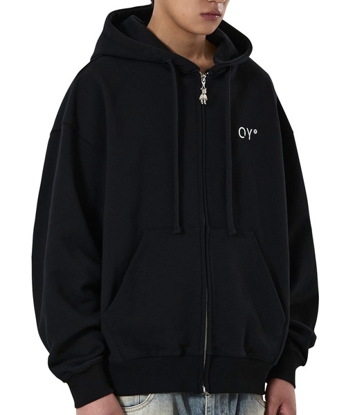 OY/オーワイ』PATCH DOLLY HOODIE ZIP UP/パッチドリージップアップ