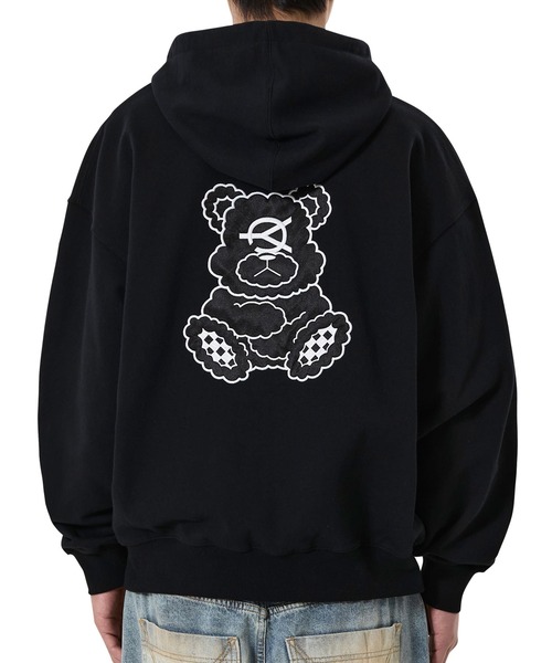 OY/オーワイ』PATCH DOLLY HOODIE ZIP UP/パッチドリージップアップ