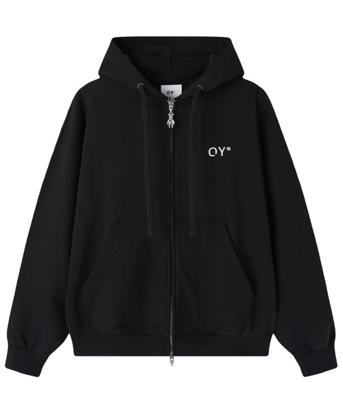 OY ジップパーカー OY/オーワイ』PATCH DOLLY HOODIE ZIP UP/パッチドリージップアップ