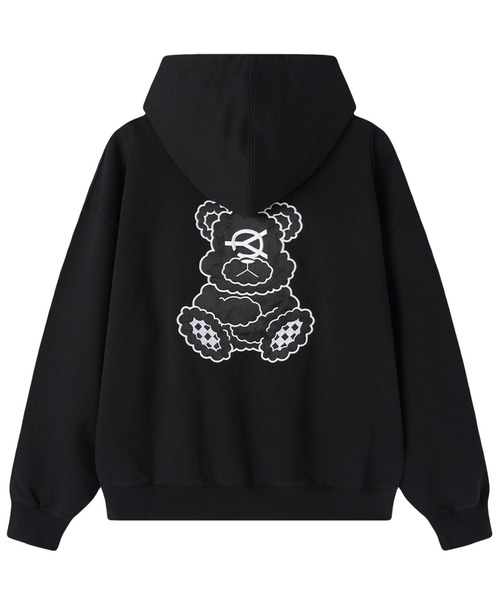 ORIMI オリミQUILT JACQUARD BEAR HOODIE OY/オーワイ』PATCH DOLLY HOODIE ZIP UP/パッチドリージップアップ