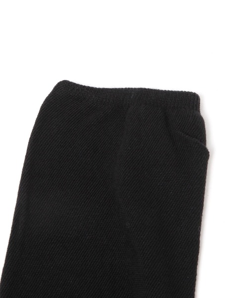 repipi armario（レピピ アルマリオ）の「シアーキリカエリブニーハイ（ソックス/靴下・キッズ・ブラック/ホワイト・FREE）」の3枚目の写真