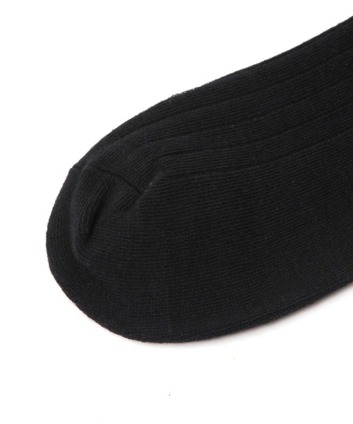 repipi armario（レピピ アルマリオ）の「シアーキリカエリブニーハイ（ソックス/靴下・キッズ・ブラック/ホワイト・FREE）」の5枚目の写真