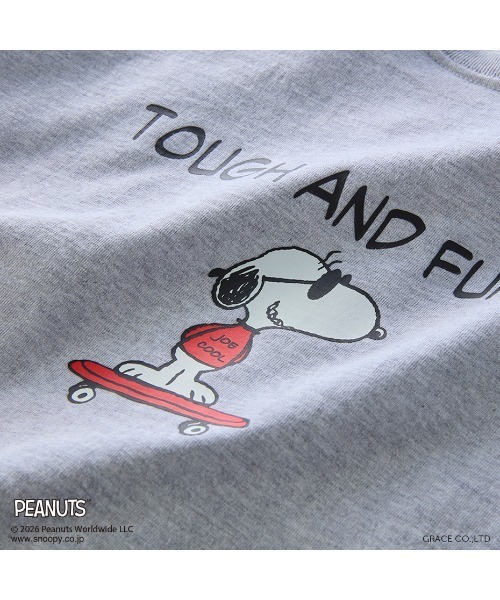 HANES(ヘインズ)の「【HANES/ヘインズ】PEANUTS×BEEFY-T 1P(Tシャツ/カットソー・メンズ・ホワイト/ネイビー/ヘザーグレー/ブラック・XL/L/M/S)」の13枚目の写真