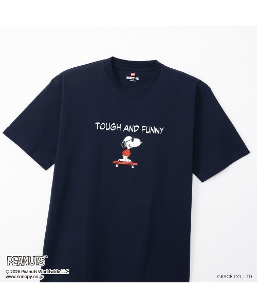 HANES(ヘインズ)の「【HANES/ヘインズ】PEANUTS×BEEFY-T 1P(Tシャツ/カットソー・メンズ・ホワイト/ネイビー/ヘザーグレー/ブラック・XL/L/M/S)」の20枚目の写真