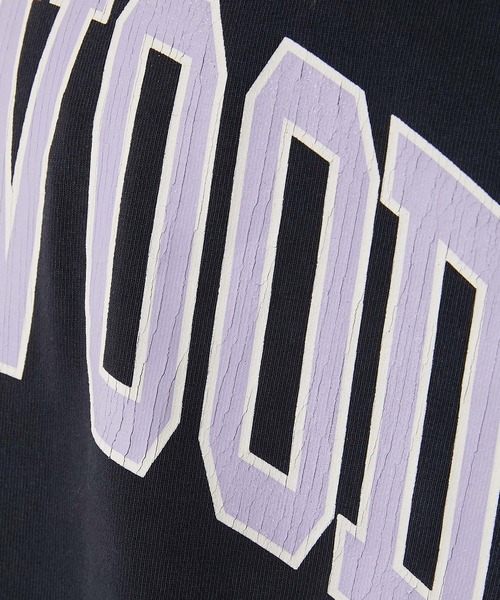 HOLLYWOOD RANCH MARKET(ハリウッドランチマーケット)の「バウンサーテンジク カレッジロゴ ロングスリーブTシャツ(Tシャツ/カットソー・メンズ・ネイビー/ホワイト・S/L)」の15枚目の写真