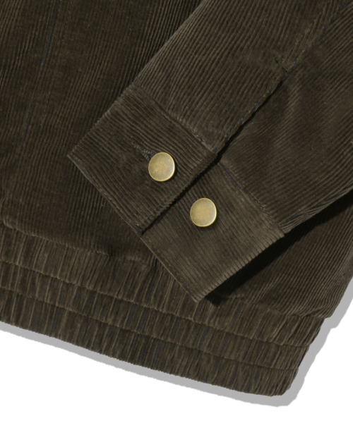 TRILLION(トリリオン)の「シェルパコーデュロイスタッズウェスタンジャケット_カーキ(ブルゾン・レディース・その他・M/L/XL)」の6枚目の写真