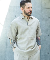 MR.OLIVE（ミスターオリーブ）の「SOFT FINISH LINEN / SHORT/S PULLOVER SHIRT /M261128（シャツ/ブラウス）」