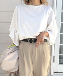 Q | シルケットプルオーパー(Tシャツ/カットソー)